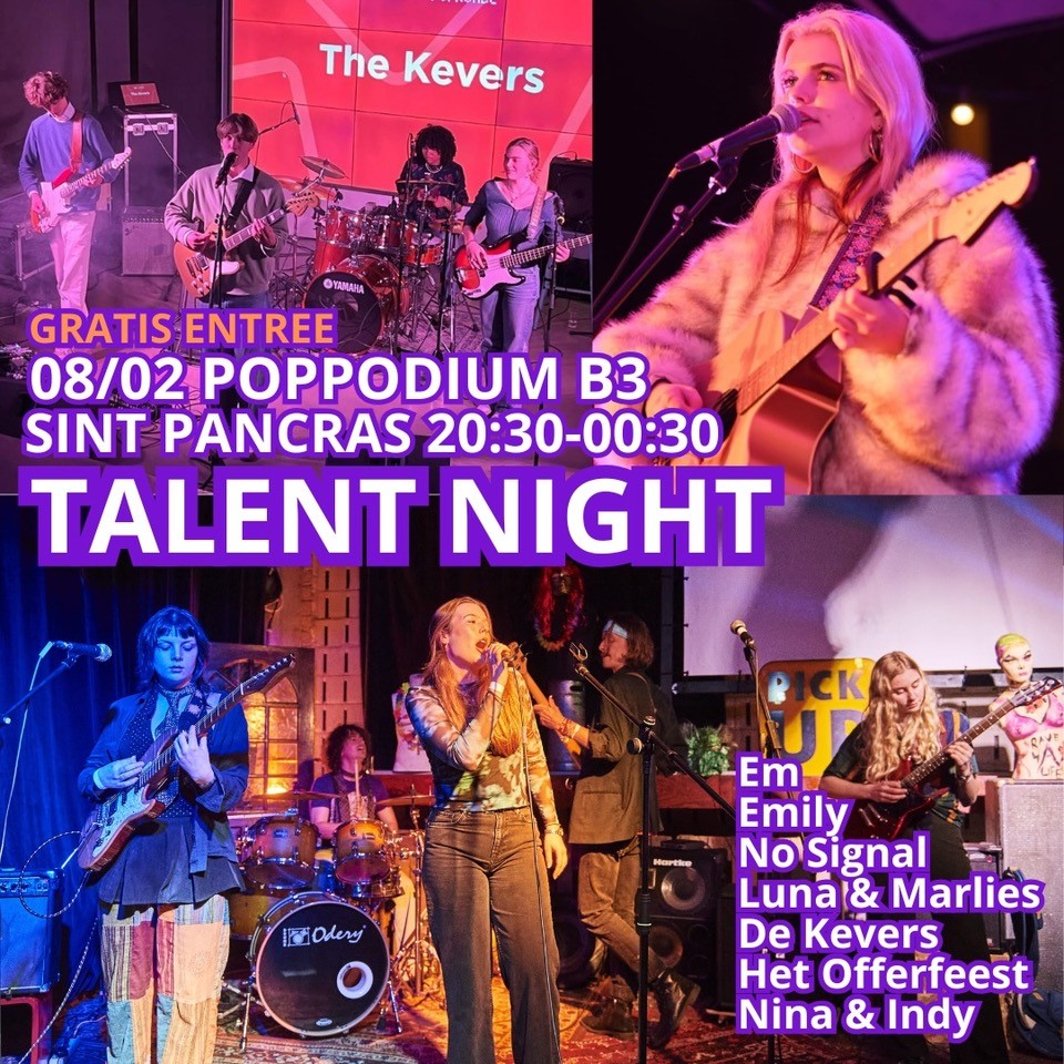 Talent Night Artquake 8 februari 2025